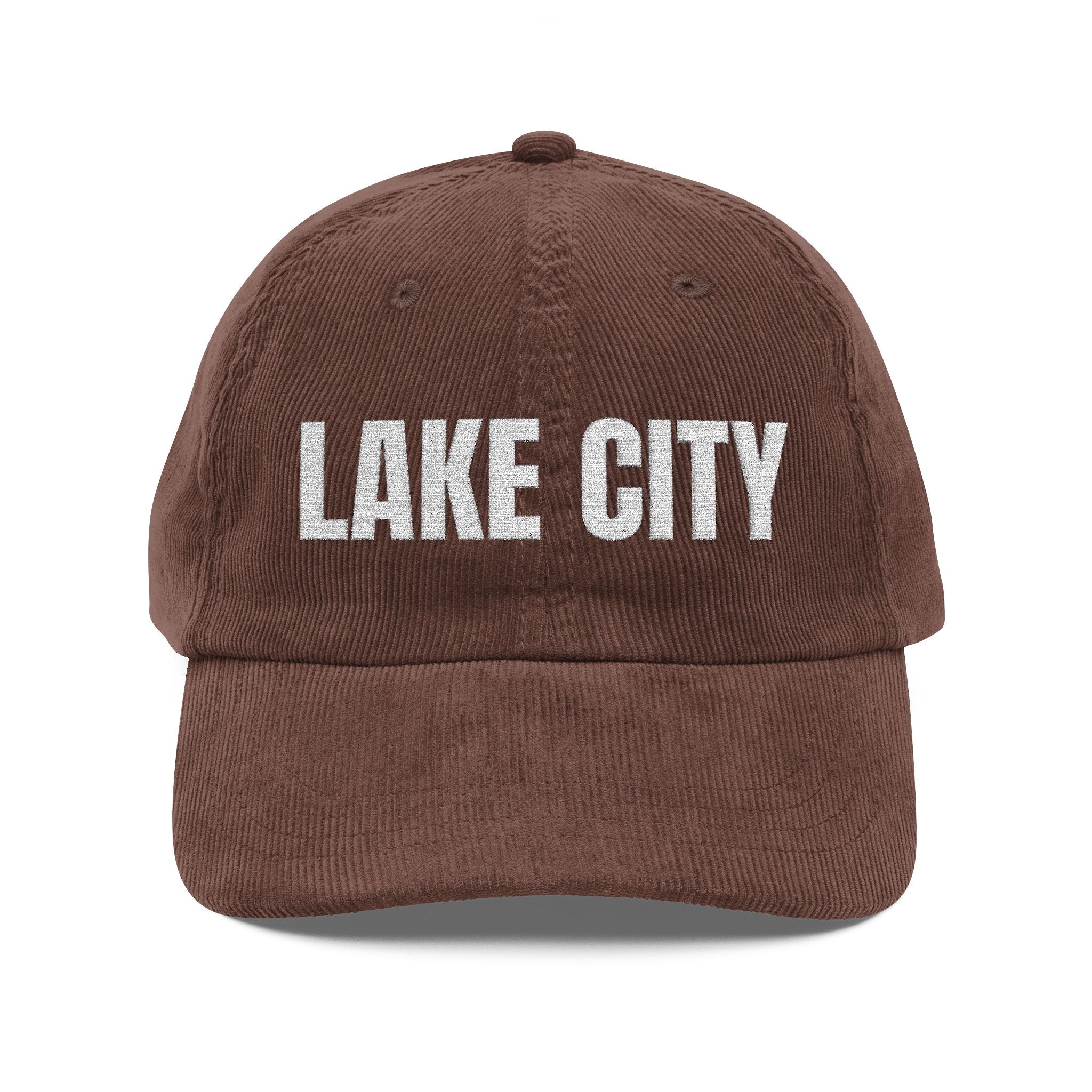 98.co Corduroy Cap | Vintage Rust Baseball Hat