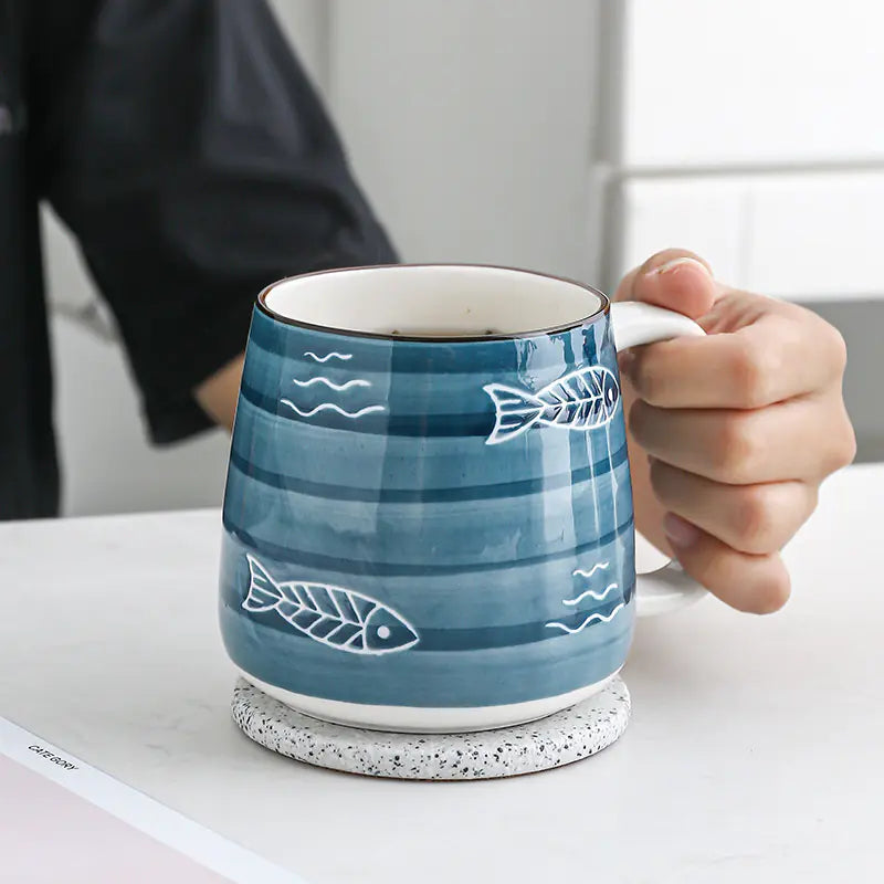 Hand Painted Ceramic Mugs