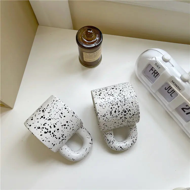 Spotted Ceramic Mug