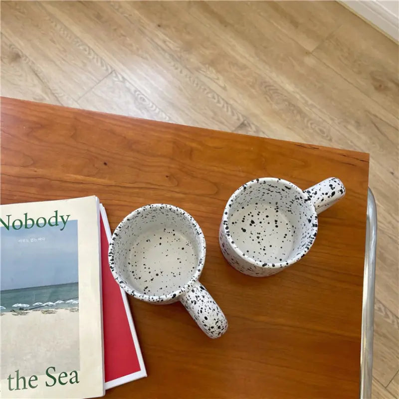 Spotted Ceramic Mug