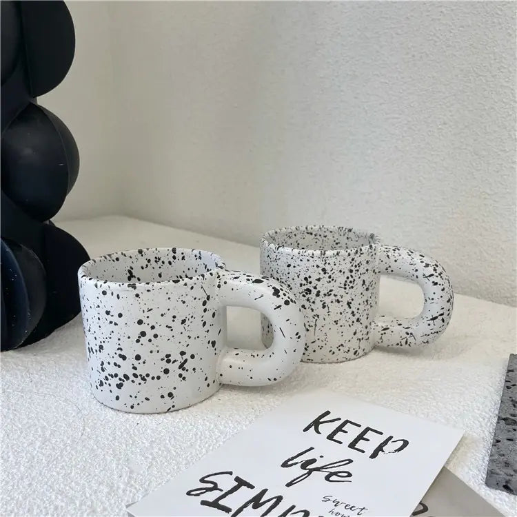 Spotted Ceramic Mug
