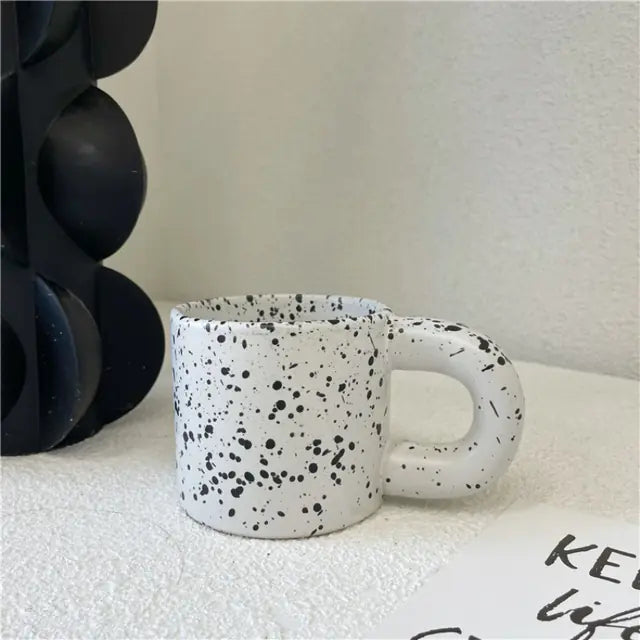 Spotted Ceramic Mug